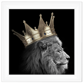 King Lion Gold - 85x85cm