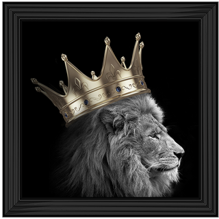 King Lion Gold - 85x85cm