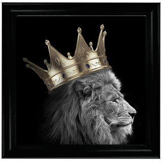 King Lion Gold - 55x55cm