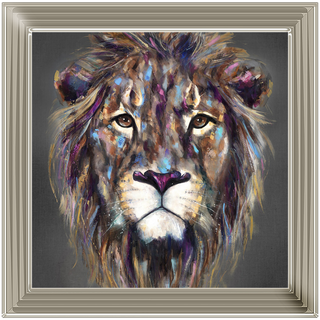 Colouful King of the Jungle 55x55cn