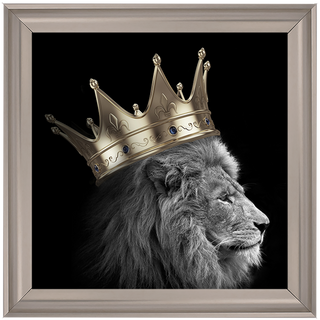 King Lion Gold - 55x55cm