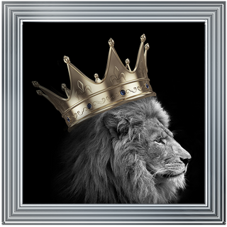 King Lion Gold - 85x85cm