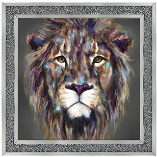 Colouful King of the Jungle 55x55cn