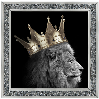 King Lion Gold - 85x85cm