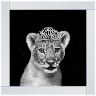 Princess Cub Silver - 85x85cm