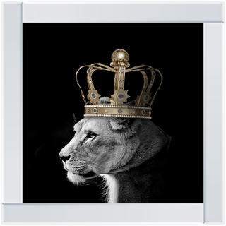 Queen Lion Gold - 85x85cm