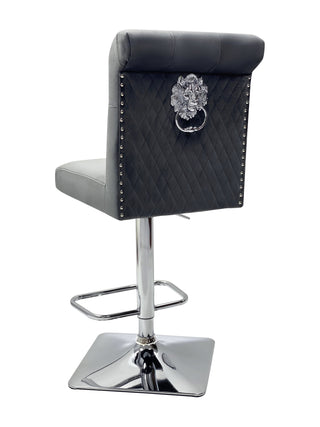 Louis Grey Bar Stool