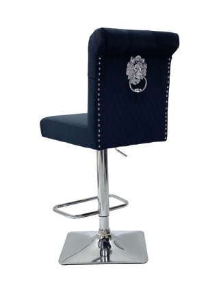 Louis Black Bar Stool