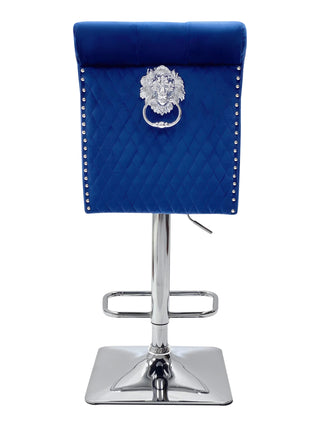 Louis Navy Bar Stool