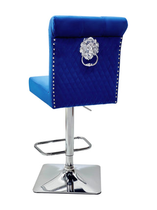 Louis Navy Bar Stool