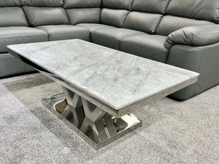 Tokyo Grey Marble Coffee Table