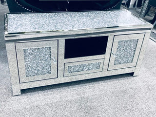 Diamond Crushed Top TV Unit 120cm