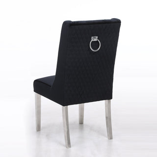 Monaco Black Dining Chair