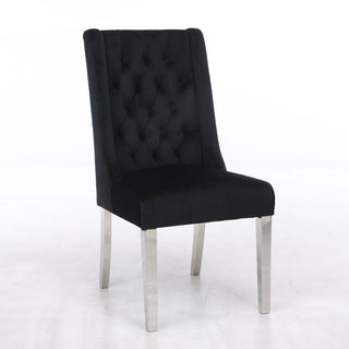 Monaco Black Dining Chair