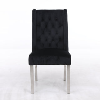 Monaco Black Dining Chair