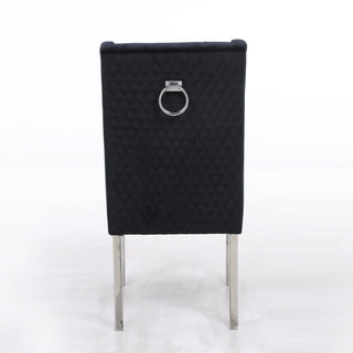 Monaco Black Dining Chair