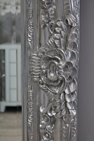 Ornate Mirror Chrome -200x100cm