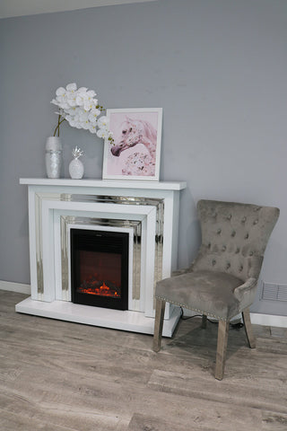 White Mayfair Fireplace