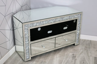 Diamond Sparkle Corner Tv Unit