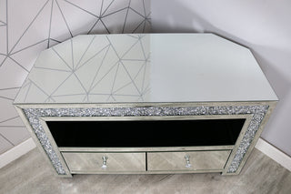 Diamond Sparkle Corner Tv Unit