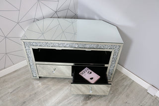 Diamond Sparkle Corner Tv Unit