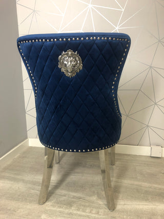 Quilted Lion Knockerback Dining Chair