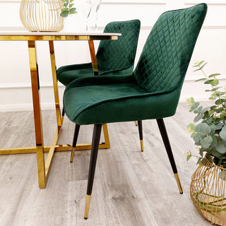 Luna Velvet Dining Chair -