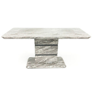 Rome Dining Table (Marble Effect)