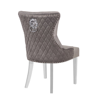 Quilted Lion Knockerback Dining Chair