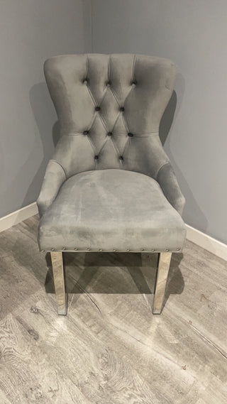 Zara Lion Knocker Dining Chairs