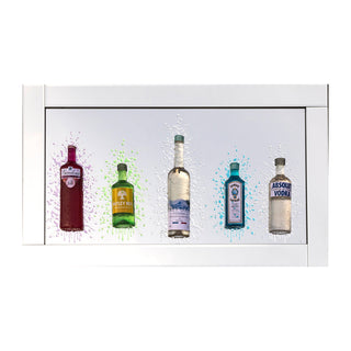 3d Alcohol Art 10 115x65cm