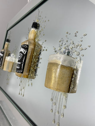 3d Alcohol Art 11 115x65cm