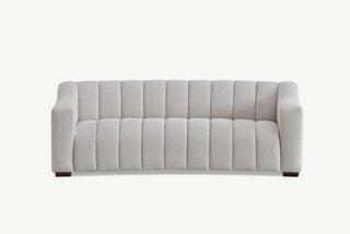 Astoria 3 Seater Sofa In Oatmeal Boucle Fabric