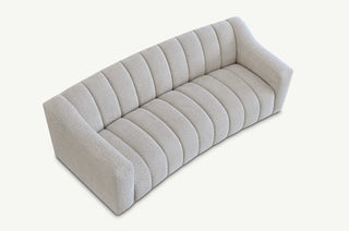 Astoria 3 Seater Sofa In Oatmeal Boucle Fabric