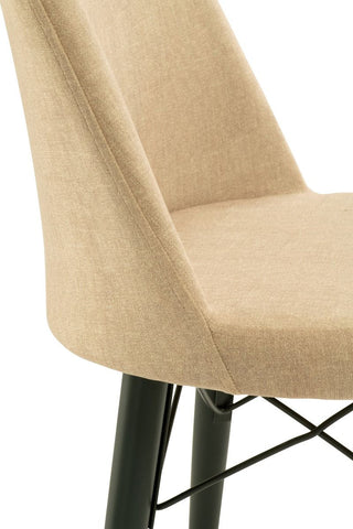 Eva Chair - Beige/Anthracite(Set of 2)