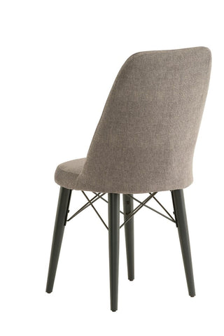 Eva Chair - Charcoal/Anthracite (Set of 2)