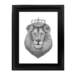 King Lion - 95x75cm