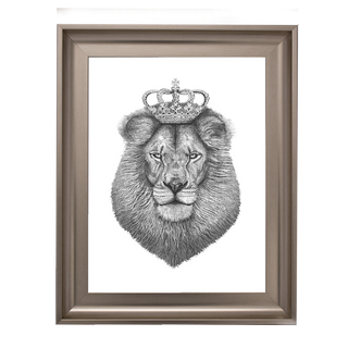 King Lion - 95x75cm