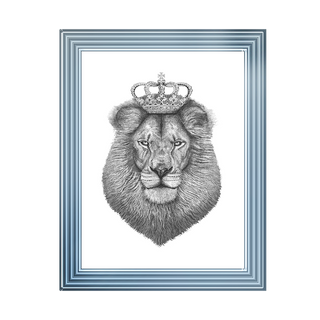 King Lion - 95x75cm