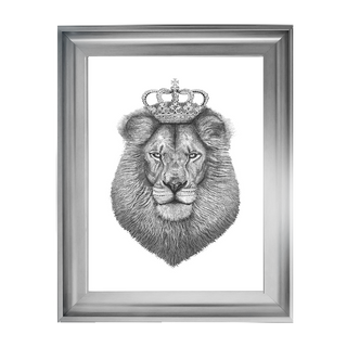 King Lion - 55x55cm