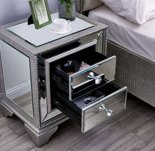 Sofia 2 Drawer Lamp Table