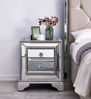 Sofia 2 Drawer Lamp Table