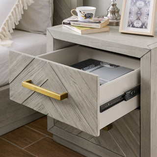 Gilroy 2 Drawer Side Table