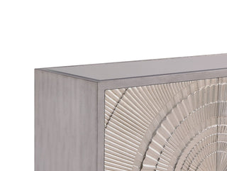 Frenso 2 Door Sideboard Silver