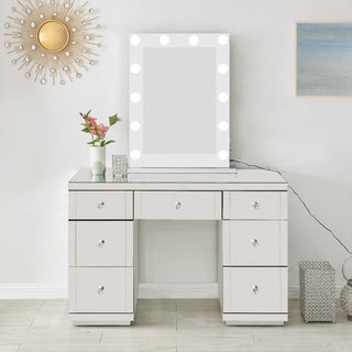 Hollywood Glass Dresser & Desktop Mirror