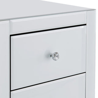 Hollywood 5 Drawer Tallboy-White