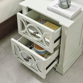 Modena 2 Drawer End Table