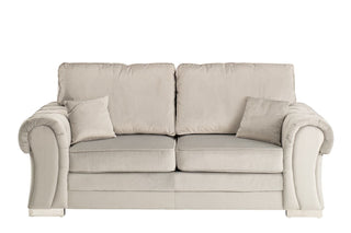 Claire 3 Seater Sofa - Light Grey