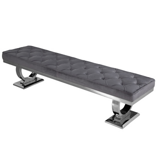 Adriana Dining Bench in Velvet