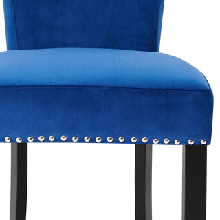 Knocker Back Breakfast Bar Stool - Royal Blue